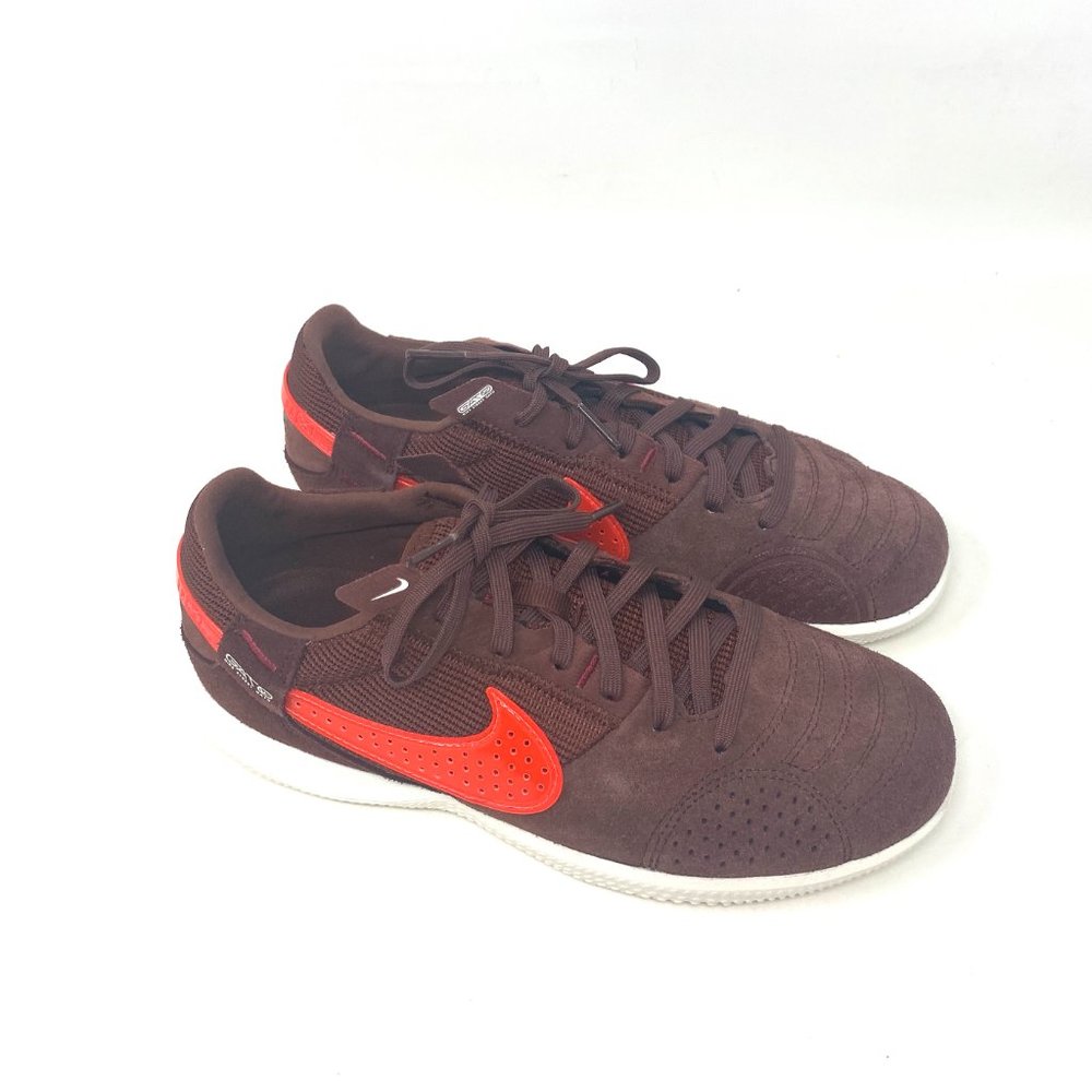 💖MEGA SALE💖NIKE Women  8 DC8466 266 STREETGATO Bronze Eclipse Bright Crimson - Picture 2 of 10